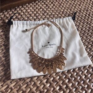 Kate Spade Gold Leaf Necklace